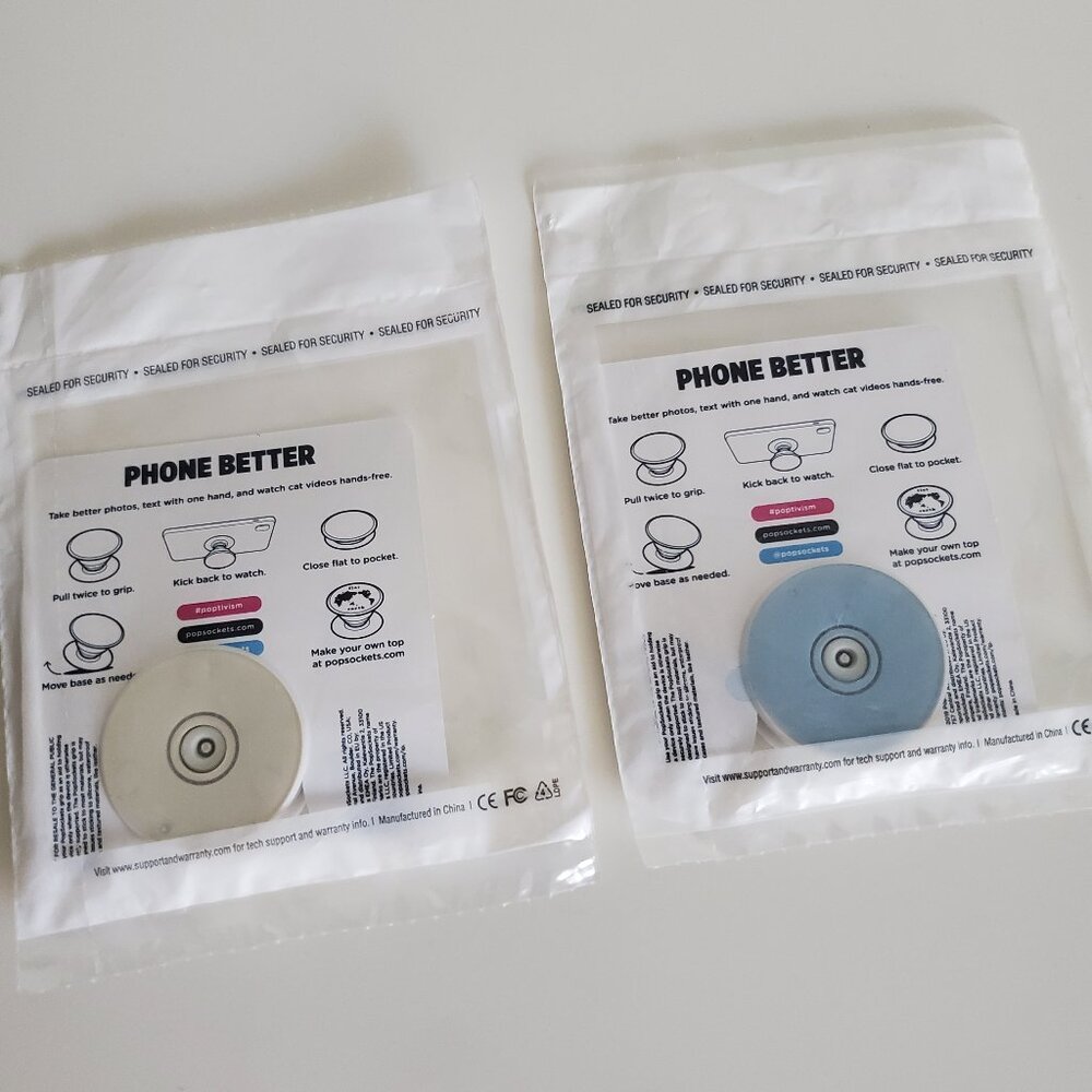 (NEW, Set of 2) PopSockets PopGrip